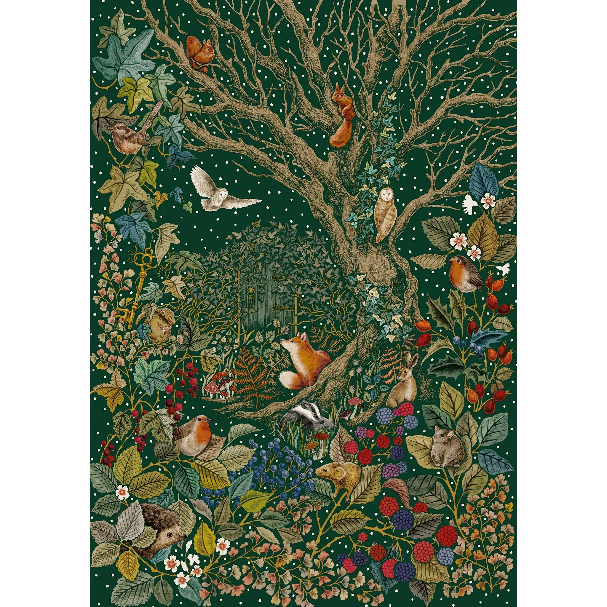 The Art File Secret Garden 1000 Piece Puzzle