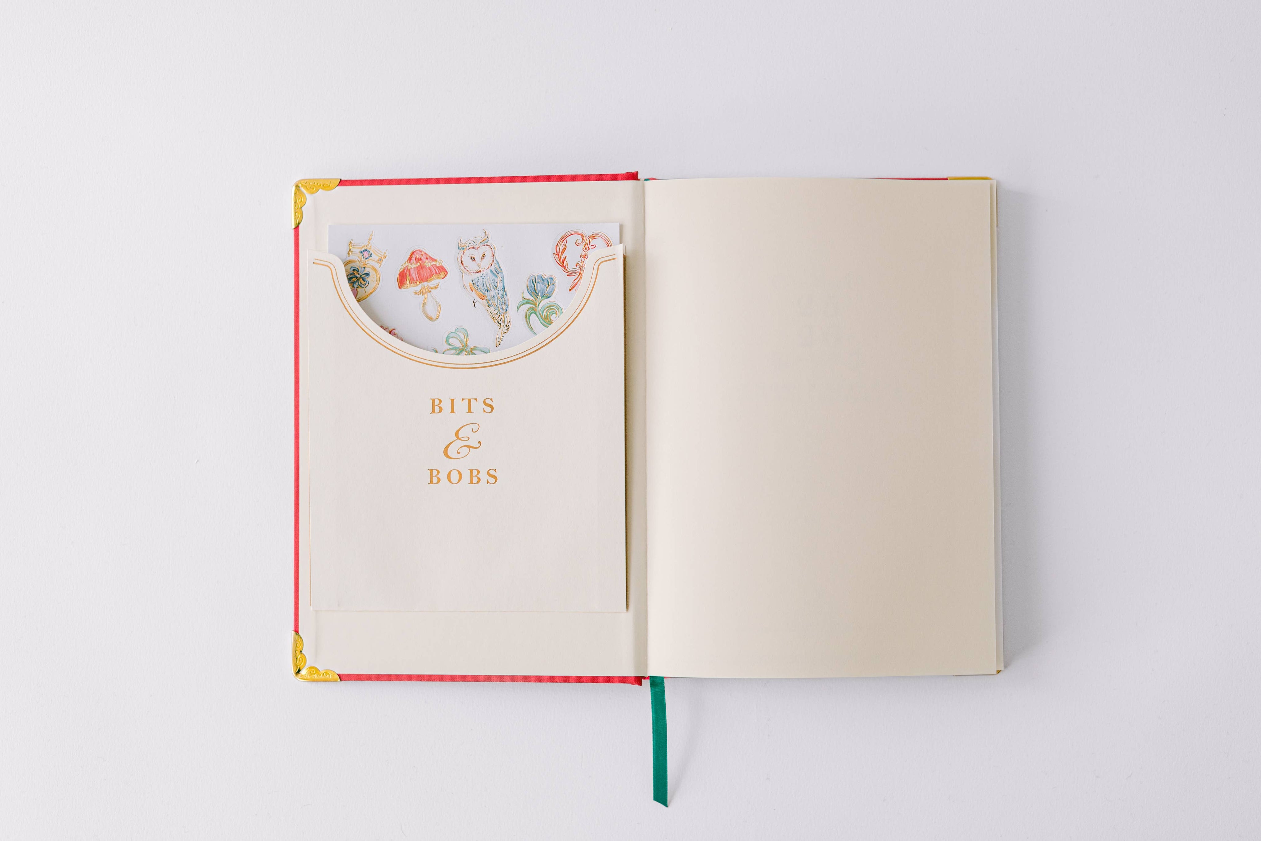 2026 Tulip Blind Embossed 17-Month Medium Bound Planner