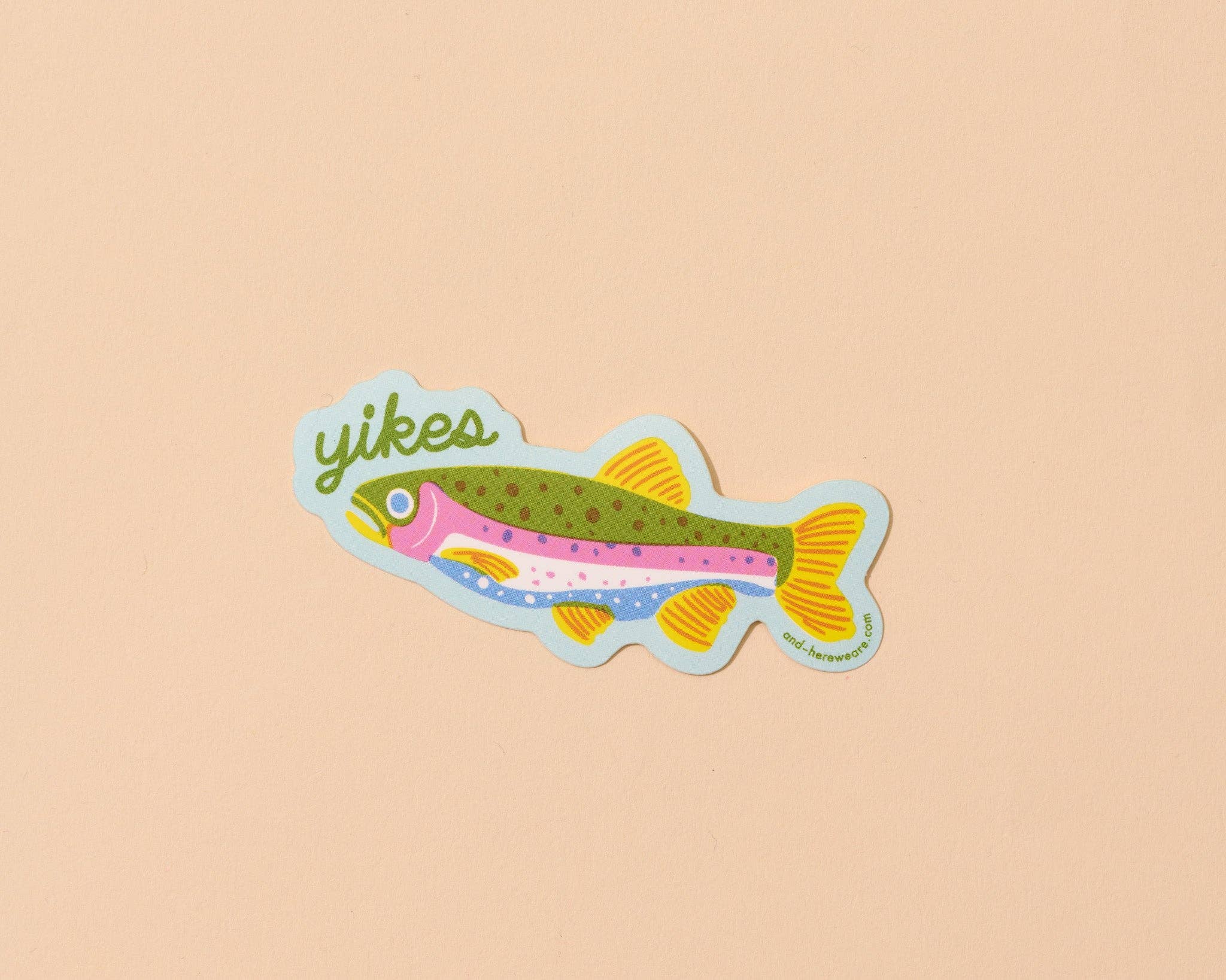 Rainbow Trout Vinyl Sticker