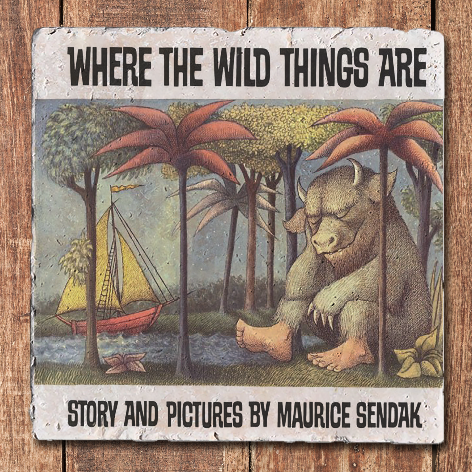 Children's Book Coasters - Where the Wild Things Are