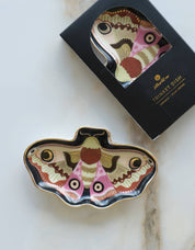 Moon Moth Porcelain Trinket Dish