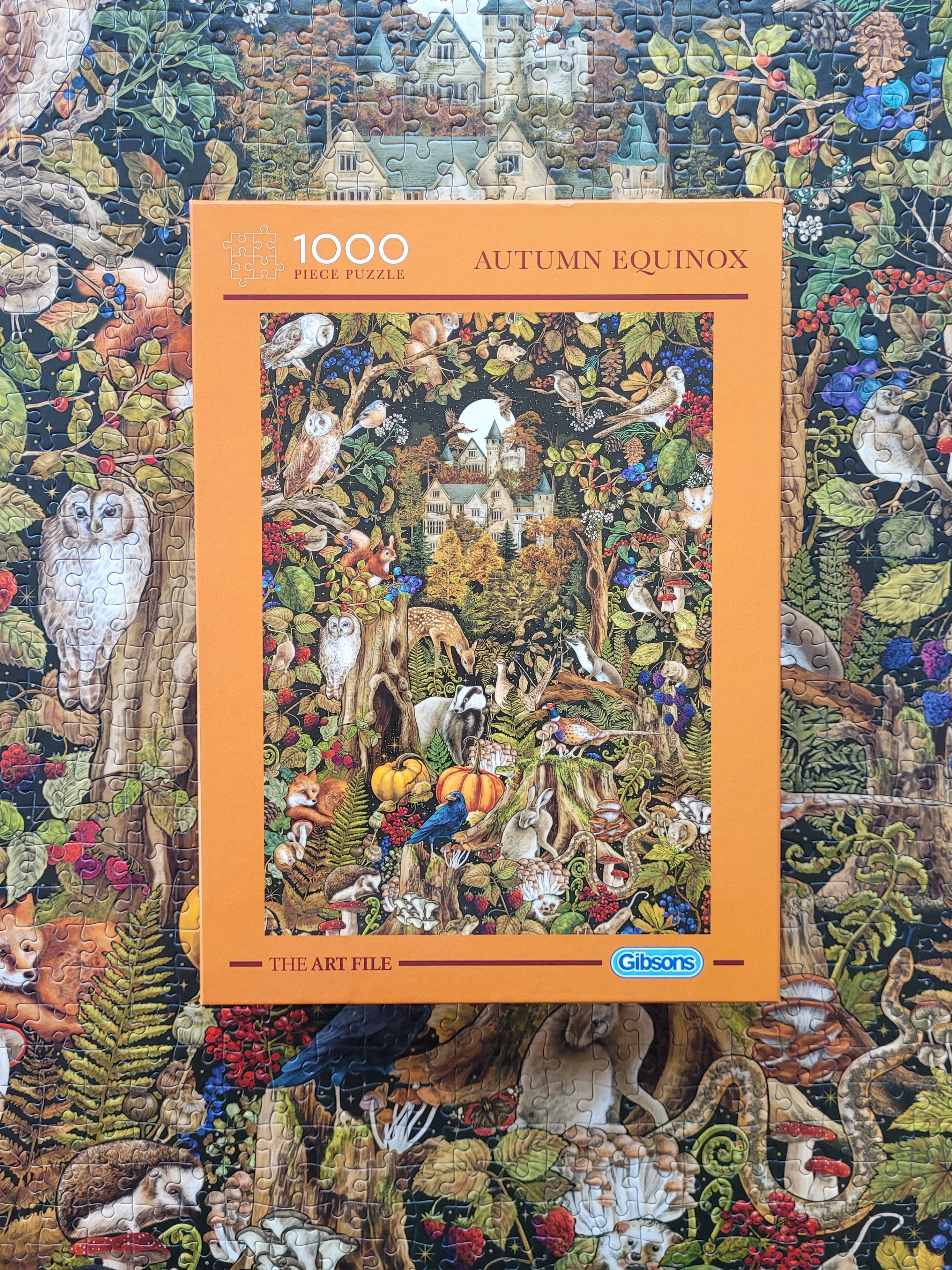 The Art File Autumn Equinox 1000 Piece Puzzle