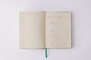 2026 Tulip Blind Embossed 17-Month Medium Bound Planner