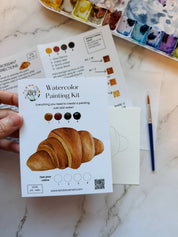 Croissant Watercolor Kit