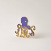 Octopus Lapel Pin