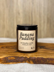 Banana Pudding - 100% Soy Wax Candle