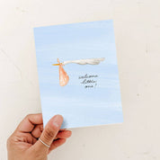 Welcome Little One Greeting Card | New Mom Baby Card