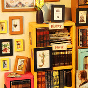 DIY Miniature House Kit: Sam's Study