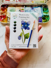 Violet Watercolor Kit