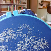 Night sky embroidery kit