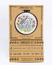 Guest house embroidery kit