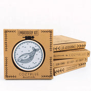 Whale of a time embroidery kit