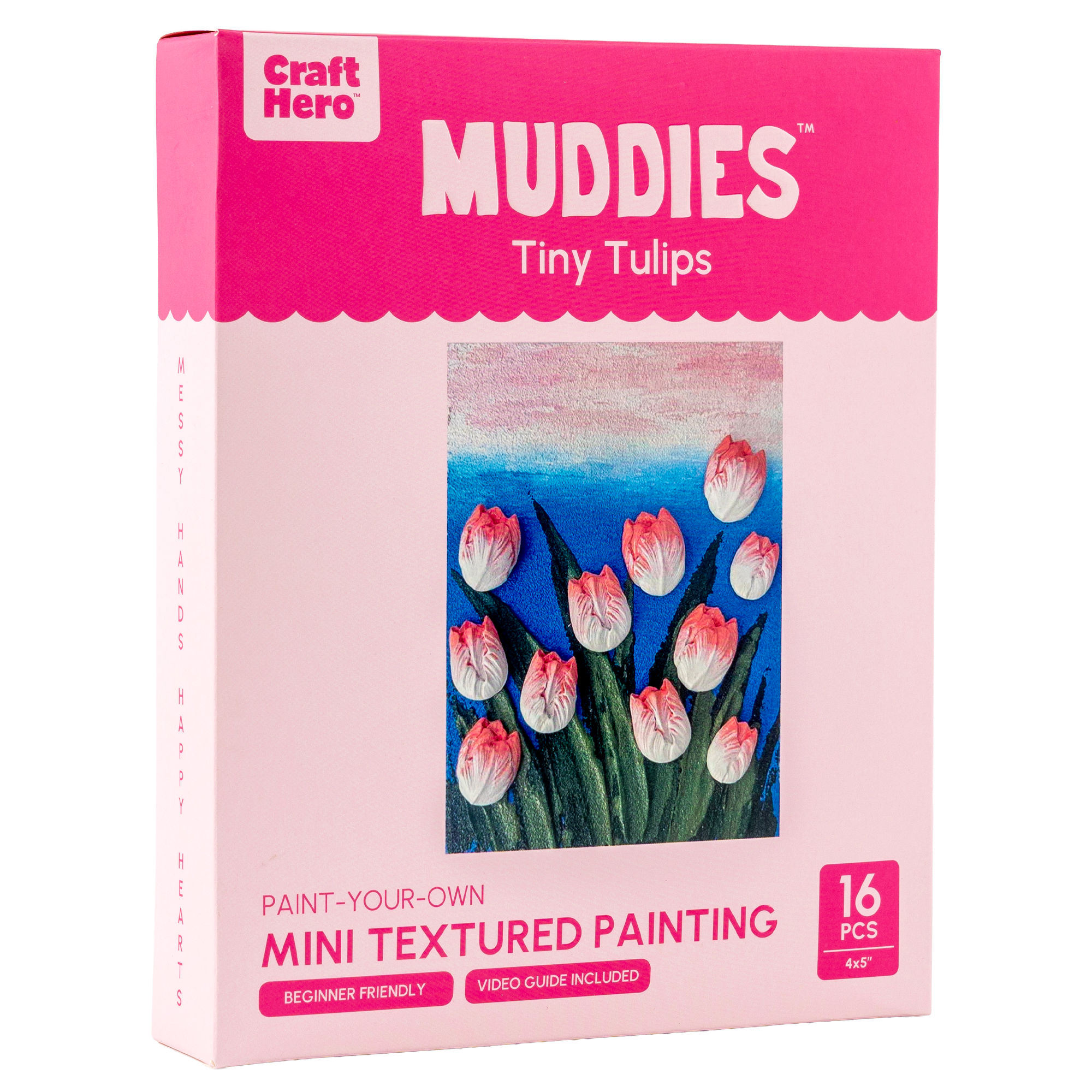 Muddies - 3D Painting - Tiny Tulips