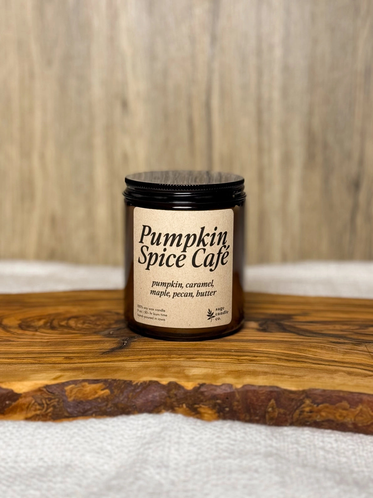 Pumpkin Spice Café - 100% Soy Wax Candle