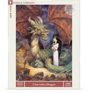 Chat with a Dragon - 500 Piece Jigsaw Puzzle