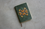 Butterfly Dance Embroidered Journal Notebook