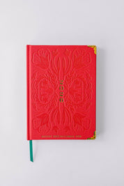 2026 Tulip Blind Embossed 17-Month Medium Bound Planner