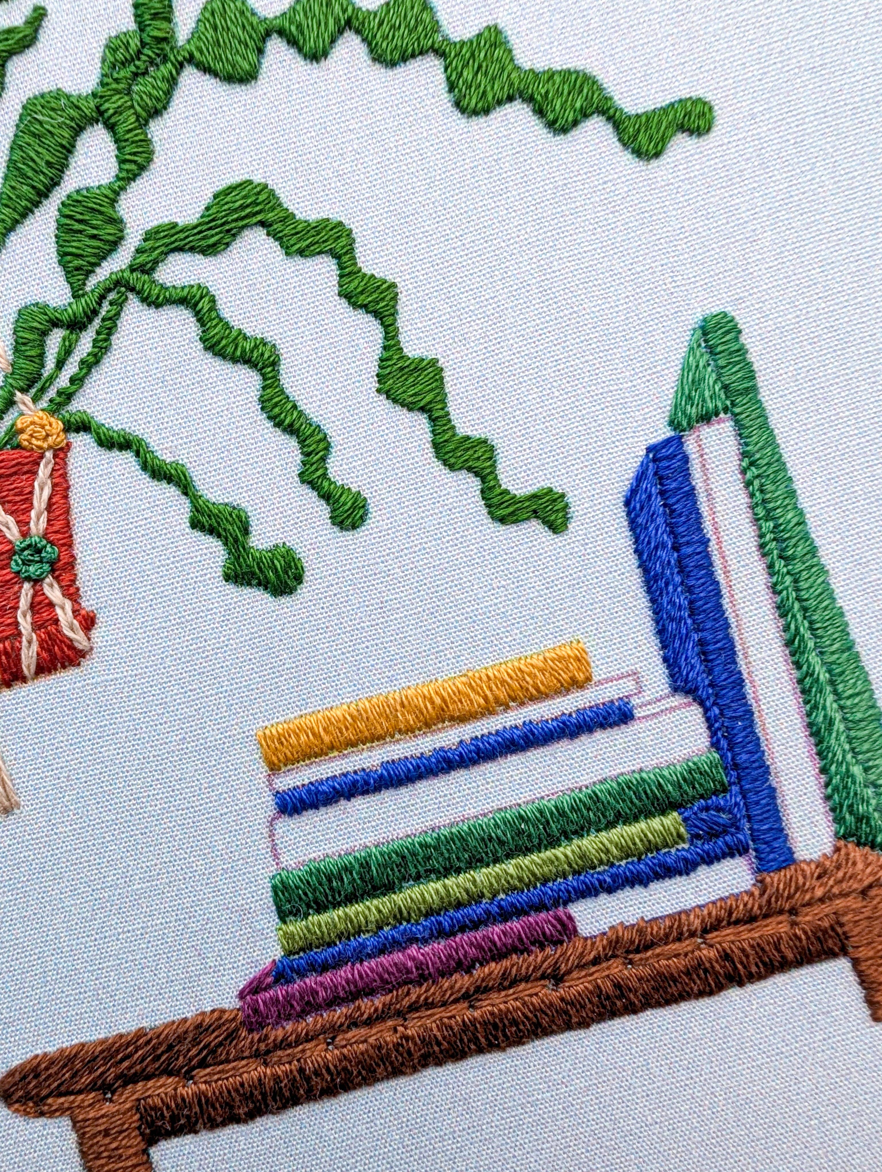 Ricrac embroidery kit