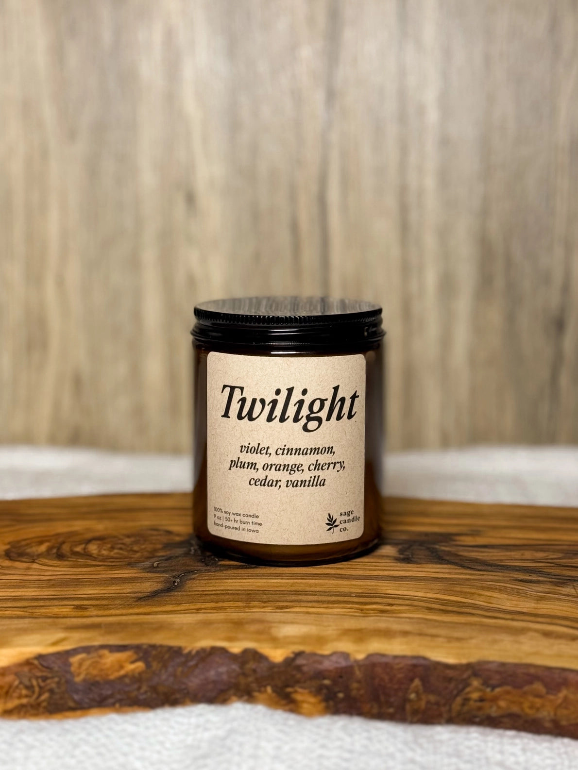Twilight - 100% Soy Wax Candle