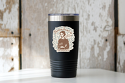 Emily Dickinson Patron Saint of Introverts Sticker