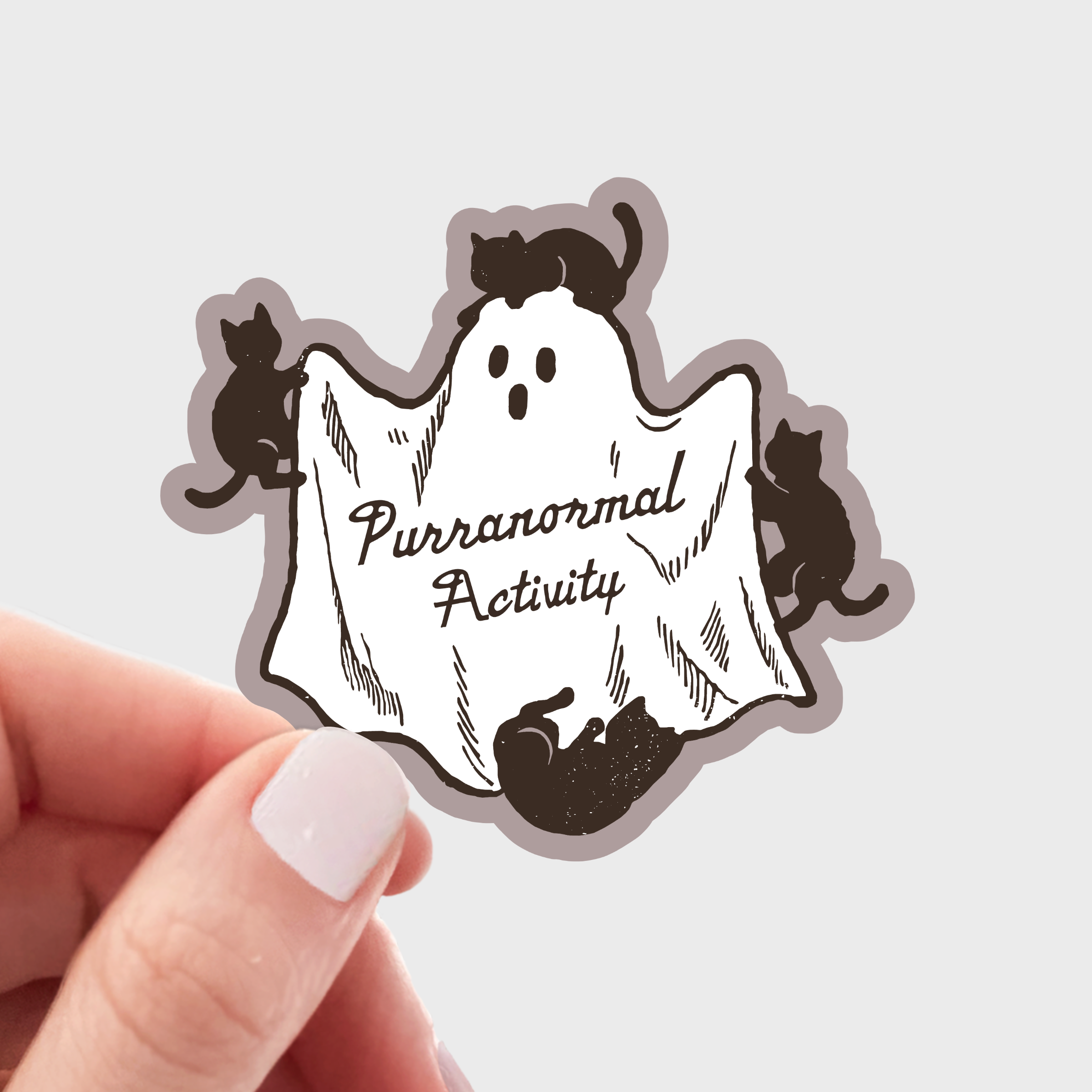 Purranormal Activity Sticker