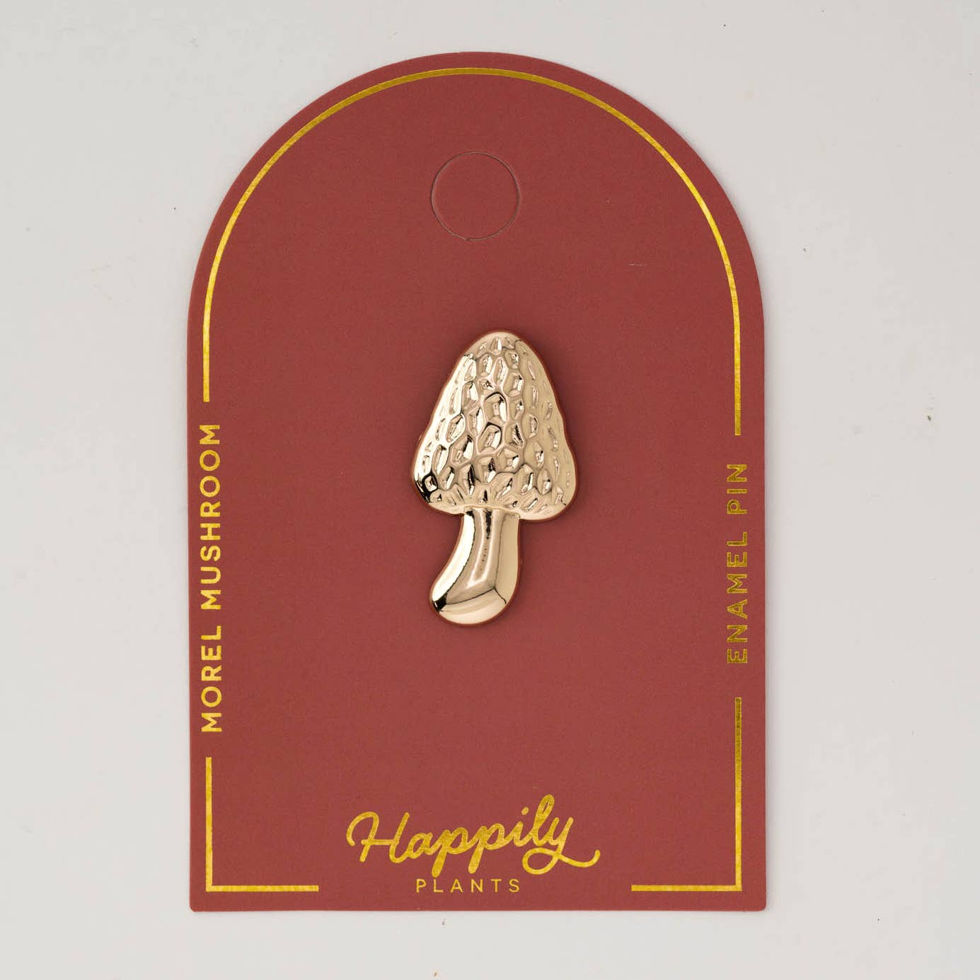 Morel Mushroom Pin