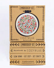 Wildflower meadow embroidery kit