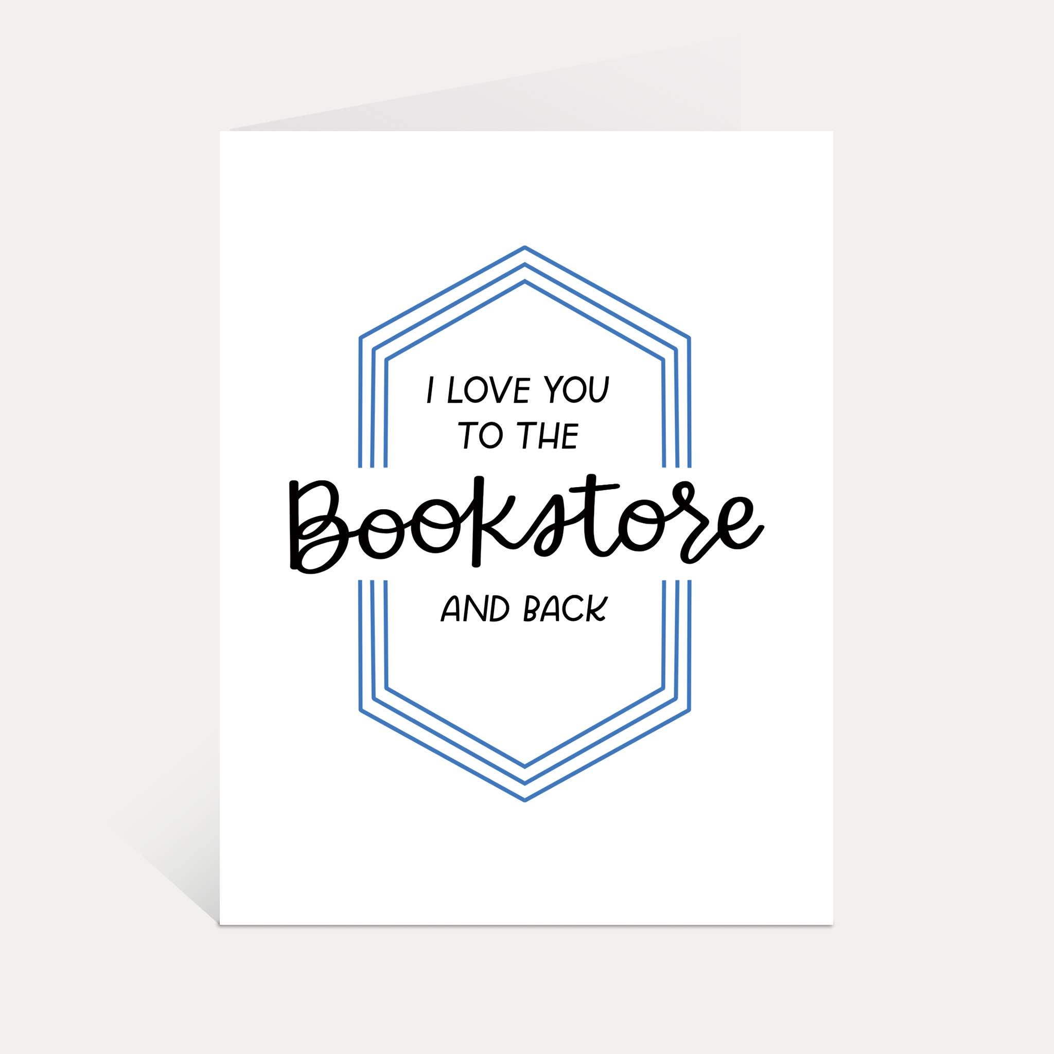Bookstore Love Card