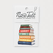 Booked - Temporary Tattoo