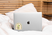 Happiest When I'm Reading Sticker
