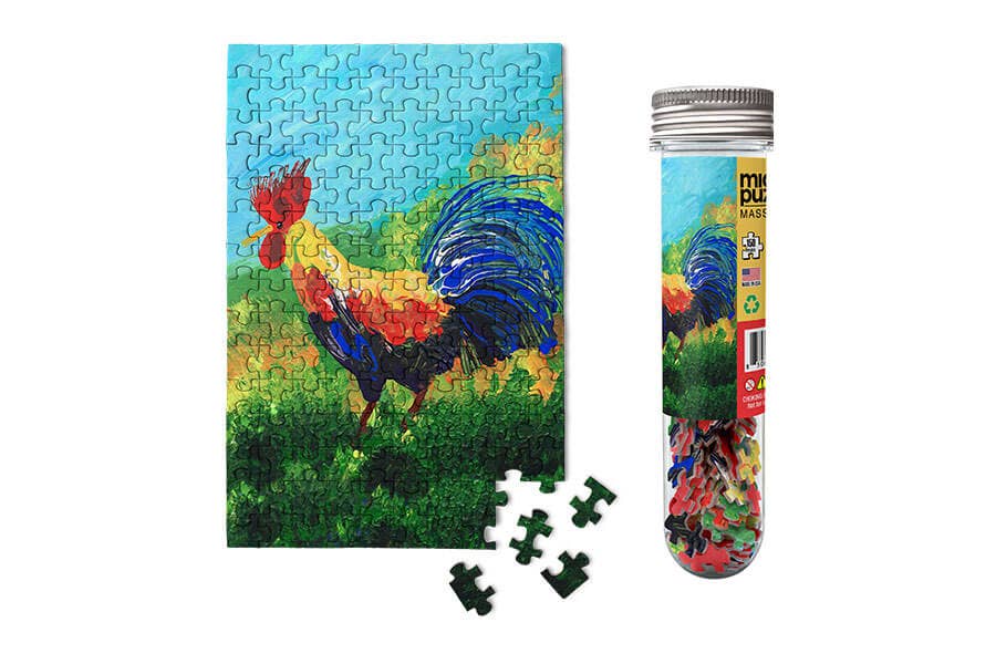 Rooster - Mini Jigsaw Puzzle