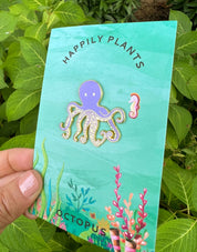 Octopus Lapel Pin