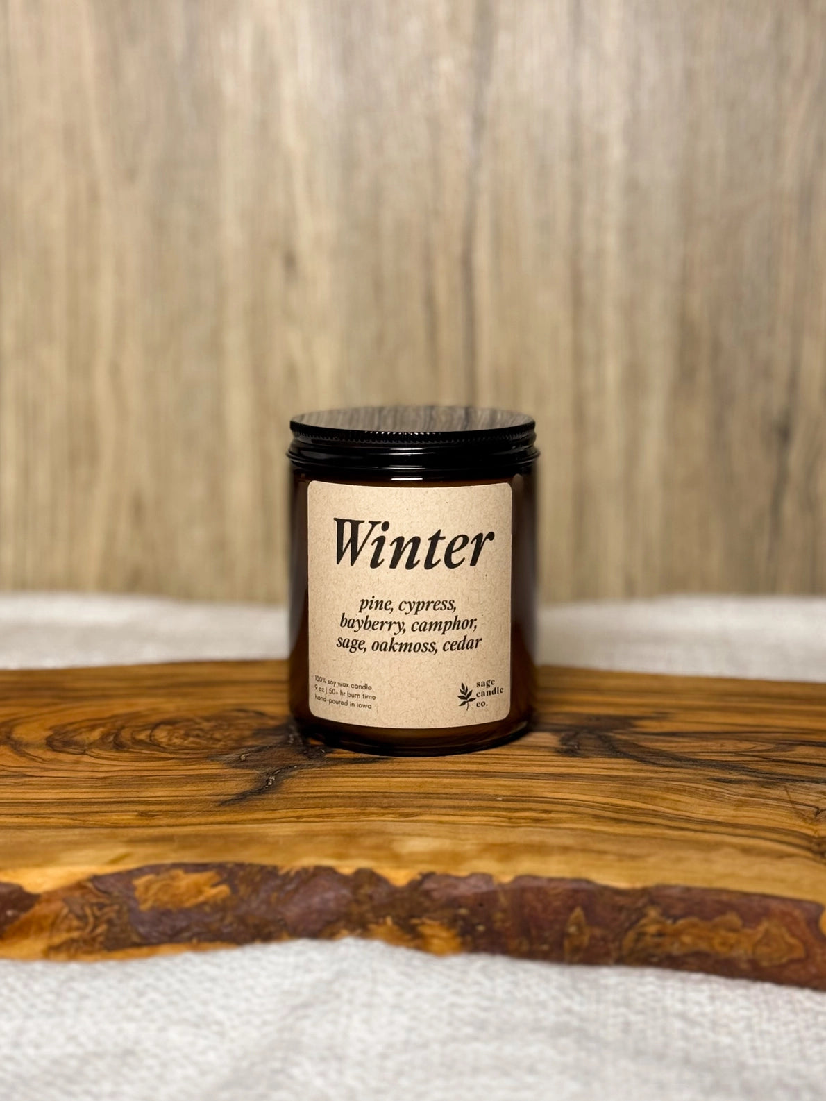 Winter - 100% Soy Wax Candle