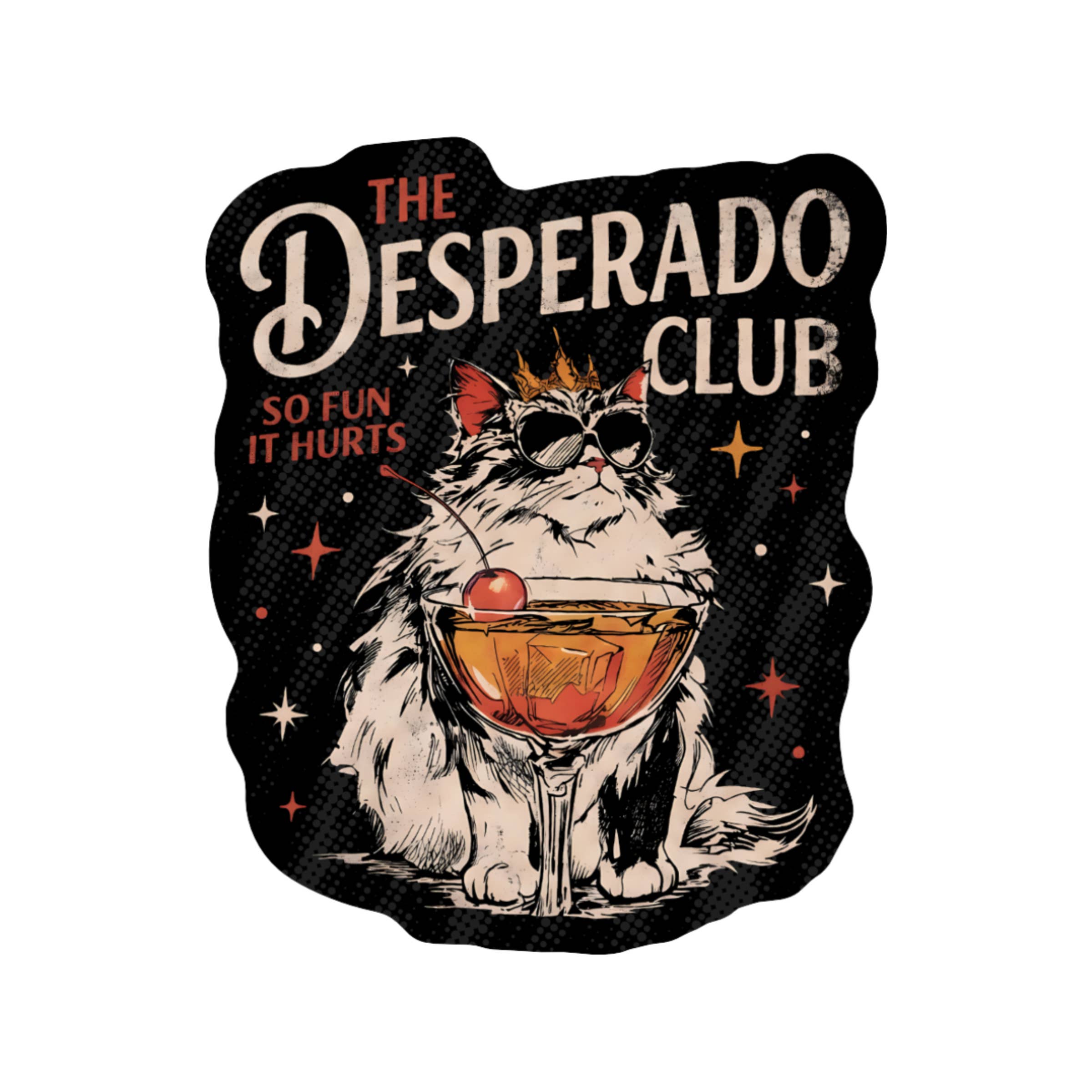 The Desperado Club Vinyl Sticker