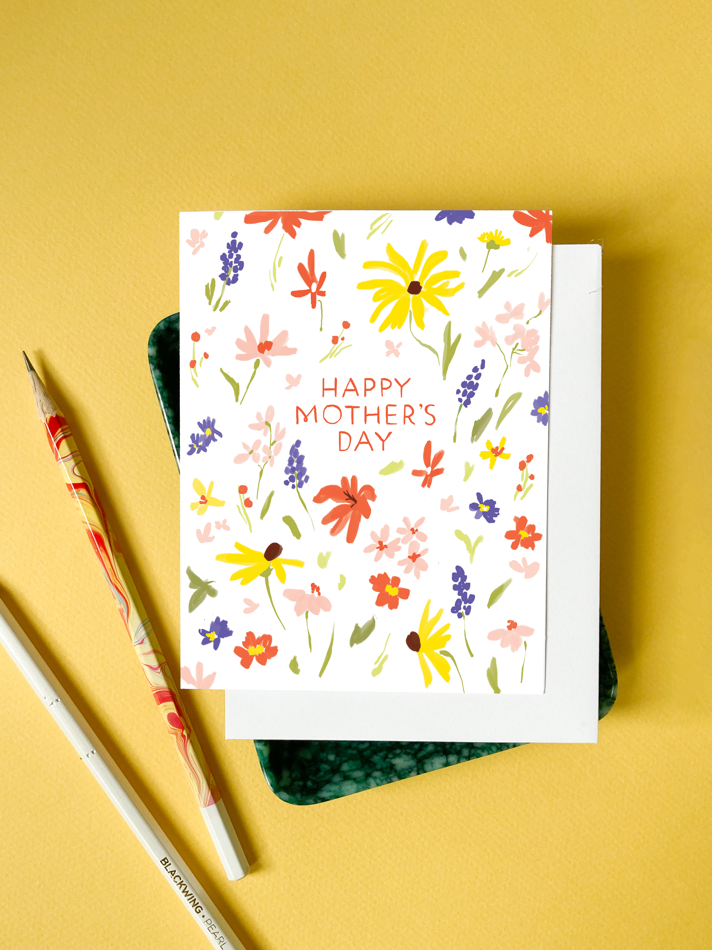 Mother's Day Field - Floral Mother's Day Card