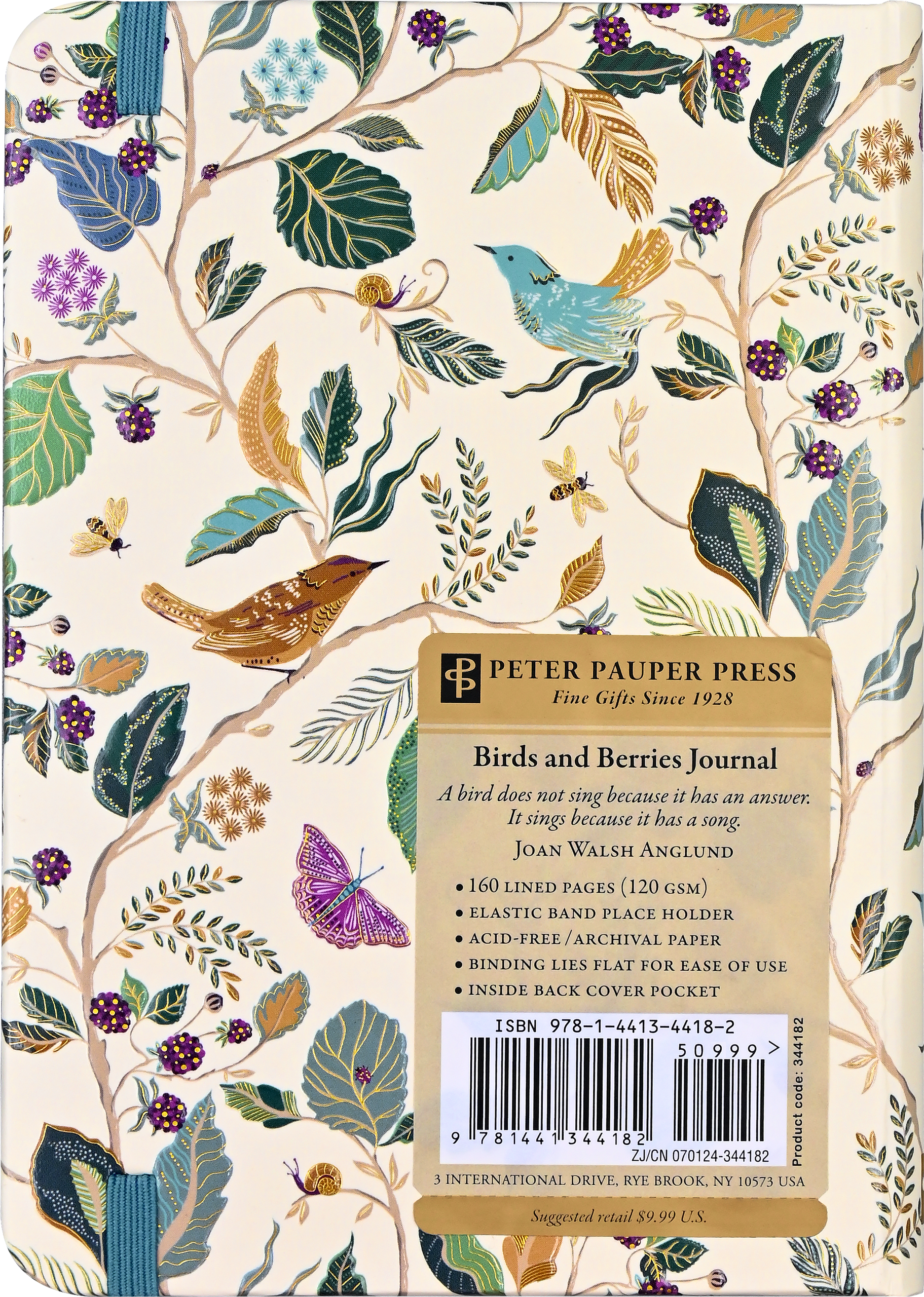Birds and Berries Journal