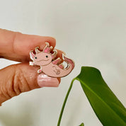  Axolotl Enamel Pin