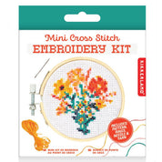 MiniCross Stitch Embroidery-Flowers