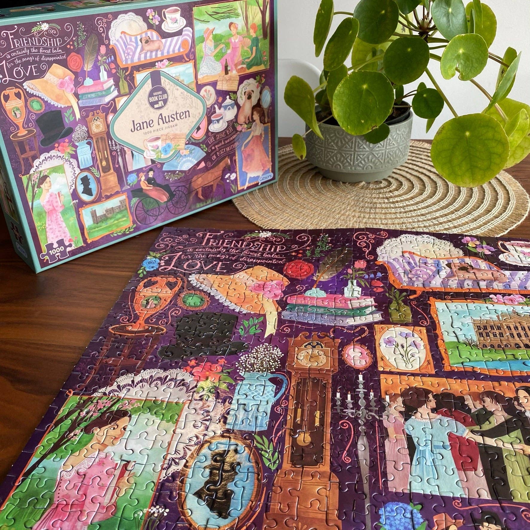 Book Club: Jane Austen 1000 Piece Jigsaw Puzzle