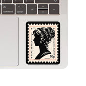 Jane Austen Feminist Vinyl Sticker