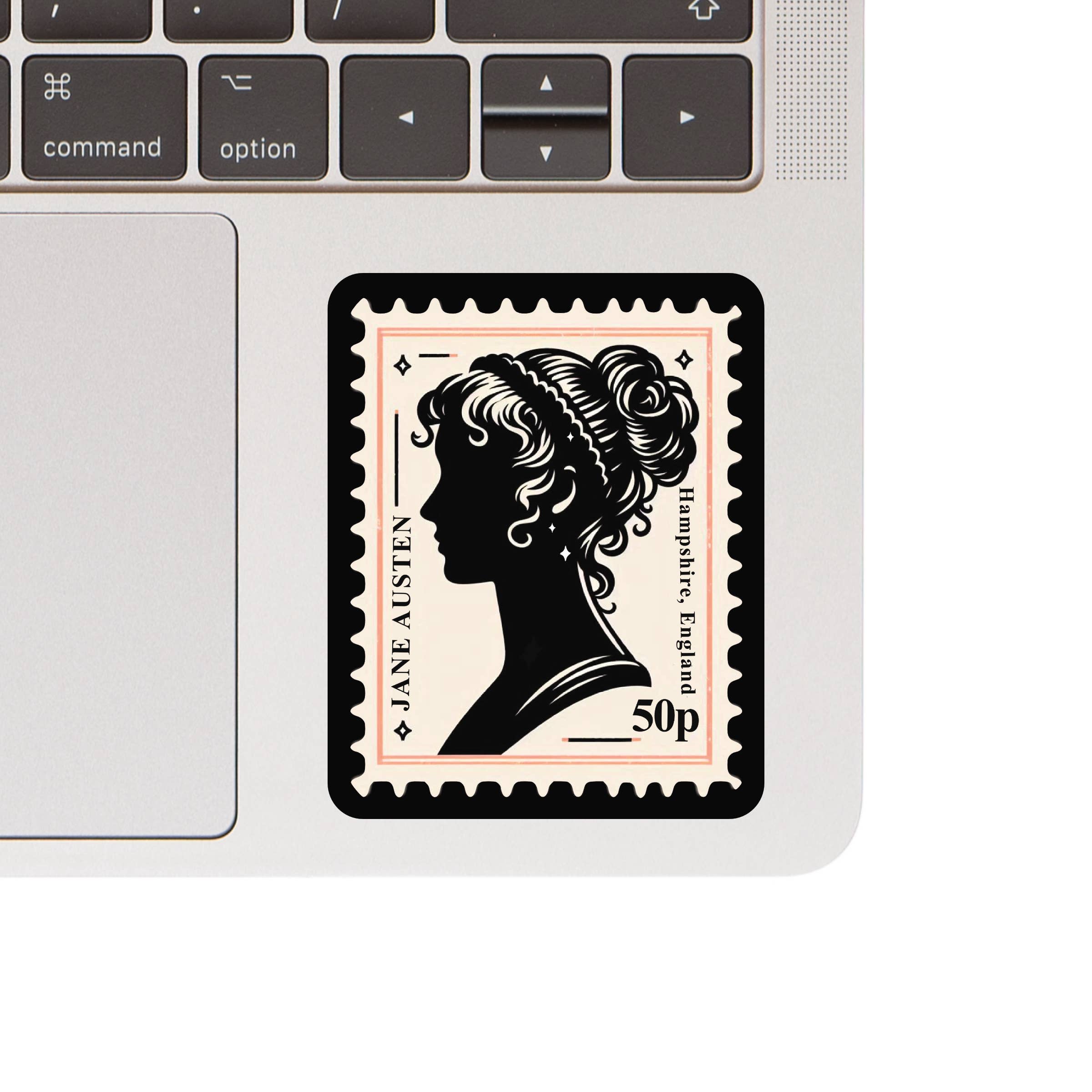 Jane Austen Feminist Vinyl Sticker