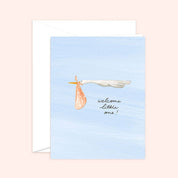 Welcome Little One Greeting Card | New Mom Baby Card