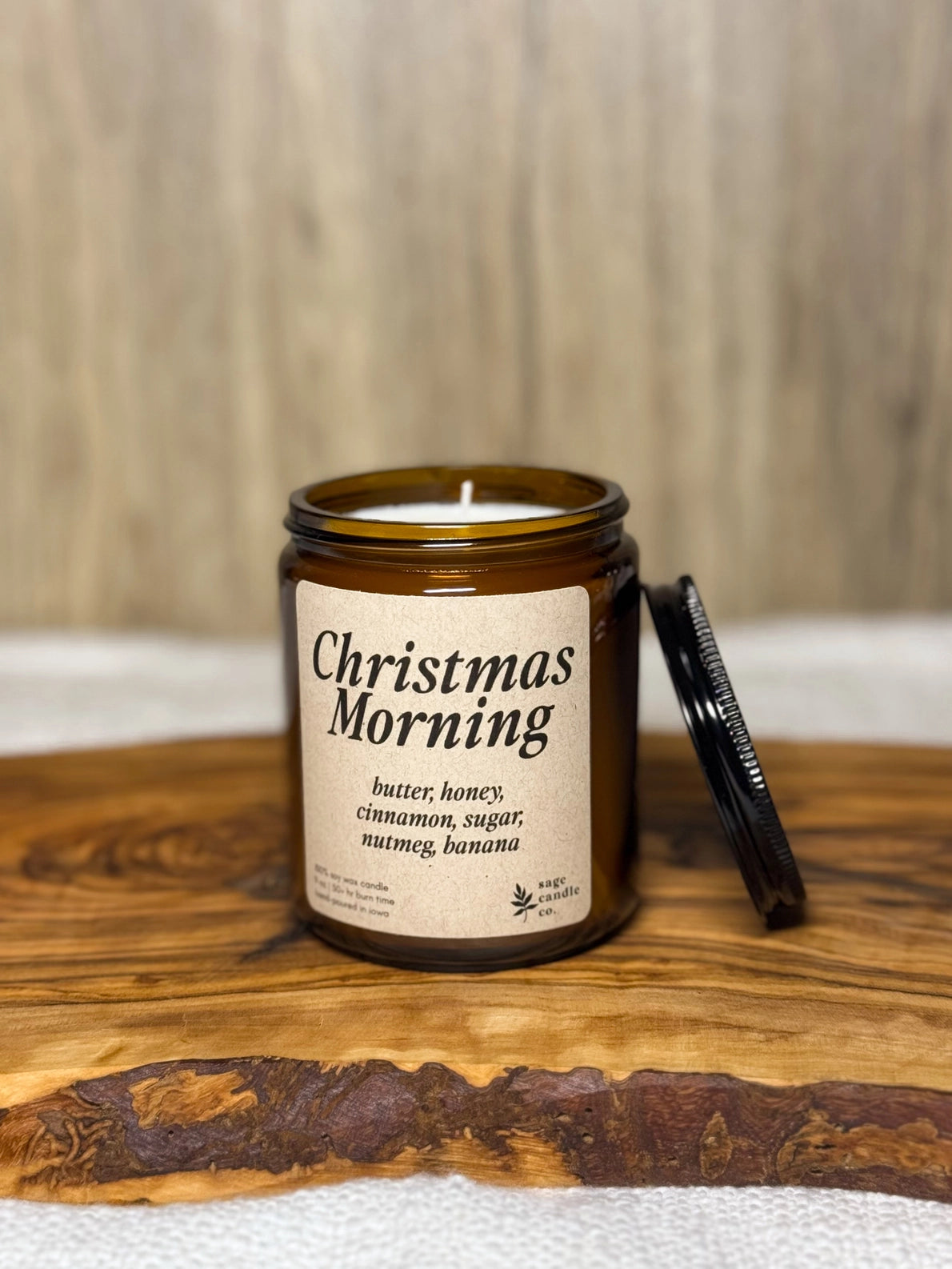 Christmas Morning - 100% Soy Wax Christmas Candle