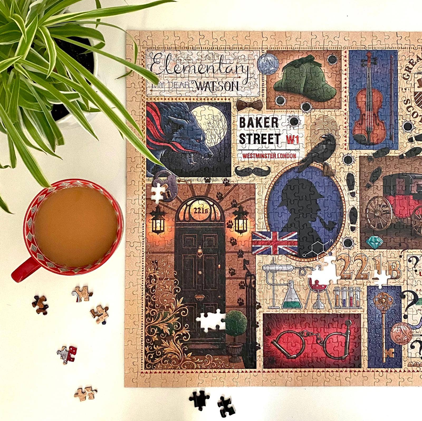 Book Club: Sherlock Holmes 1000 Piece Jigsaw Puzzle