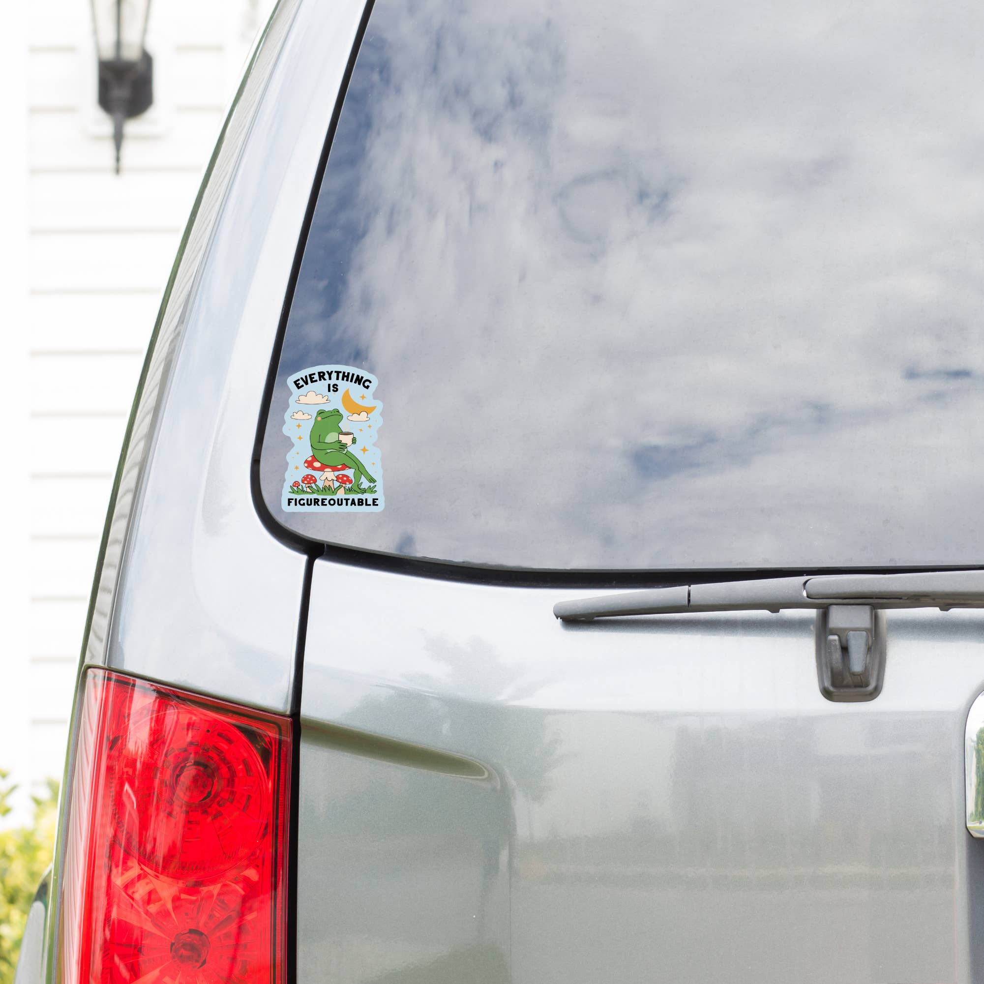 Everything is Figureoutable Vinyl Sticker