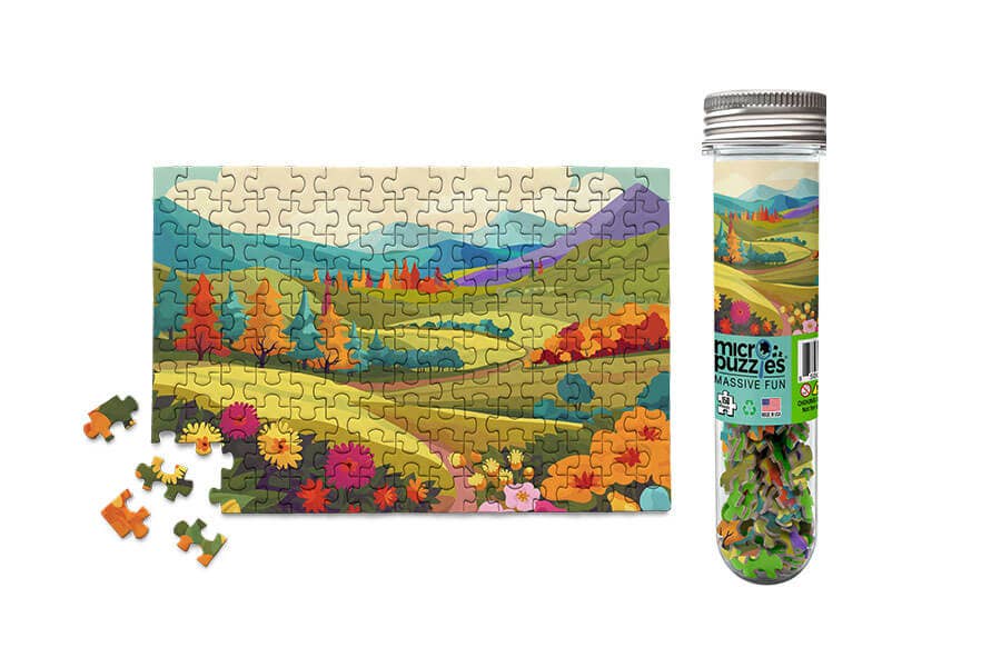 Mountain Meadows - Mini Jigsaw Puzzle