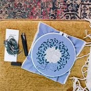I see the moon embroidery kit