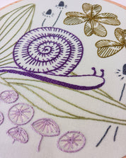Slow + steady embroidery kit