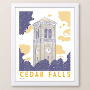 Cedar Falls Iowa Campanile Print