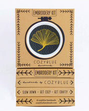 Ginkgo embroidery kit